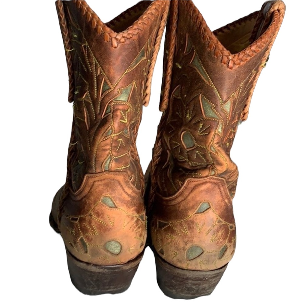 The Old Gringos inlaid leather size 10 - Picture 3 of 10